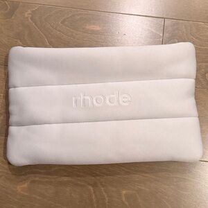RHODE White Cosmetic Bag